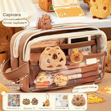 Estojo Capivara Adorável - Organize com Estilo e Criatividade