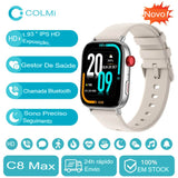 ColMi C8 Max – Smartwatch com Chamadas de Voz e Tela Grande