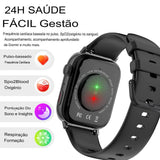 ColMi C8 Max – Smartwatch com Chamadas de Voz e Tela Grande