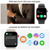 ColMi C8 Max – Smartwatch com Chamadas de Voz e Tela Grande