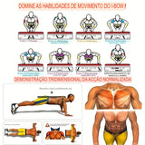 Placa Push-Up Multifuncional Dobrável com Alças – Treinamento Completo em Qualquer Lugar!
